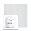 Picture of Replay Sky | Set of 2 | 16" Sunbrella Boxed Round Outdoor Throw Pillows with Premium Inserts