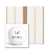 Picture of Revival Sand | Set of 2 | 16" Sunbrella Boxed Round Outdoor Throw Pillows with Premium Inserts