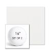 Picture of Ritsy Salt | Set of 2 | 16" Sunbrella Boxed Round Outdoor Throw Pillows with Premium Inserts