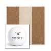 Picture of Rothko Latte | Set of 2 | 16" Sunbrella Boxed Round Outdoor Throw Pillows with Premium Inserts