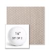 Picture of Royale Silk | Set of 2 | 16" Sunbrella Boxed Round Outdoor Throw Pillows with Premium Inserts