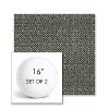 Picture of Savane Lake | Set of 2 | 16" Sunbrella Boxed Round Outdoor Throw Pillows with Premium Inserts