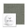 Picture of Savane Swamp | Set of 2 | 16" Sunbrella Boxed Round Outdoor Throw Pillows with Premium Inserts