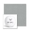 Picture of Savane Whisper | Set of 2 | 16" Sunbrella Boxed Round Outdoor Throw Pillows with Premium Inserts