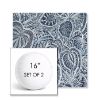 Picture of Sensibility Harbor | Set of 2 | 16" Sunbrella Boxed Round Outdoor Throw Pillows with Premium Inserts
