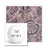Picture of Sensibility Splendor | Set of 2 | 16" Sunbrella Boxed Round Outdoor Throw Pillows with Premium Inserts