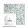 Picture of Sensibility Spring | Set of 2 | 16" Sunbrella Boxed Round Outdoor Throw Pillows with Premium Inserts