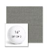 Picture of Shelter Surf | Set of 2 | 16" Sunbrella Boxed Round Outdoor Throw Pillows with Premium Inserts