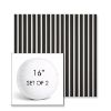 Picture of Shore Classic | Set of 2 | 16" Sunbrella Boxed Round Outdoor Throw Pillows with Premium Inserts