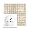 Picture of Slow Farafra | Set of 2 | 16" Sunbrella Boxed Round Outdoor Throw Pillows with Premium Inserts