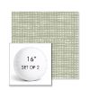 Picture of Slow Spirea | Set of 2 | 16" Sunbrella Boxed Round Outdoor Throw Pillows with Premium Inserts
