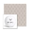 Picture of Solve Linen | Set of 2 | 16" Sunbrella Boxed Round Outdoor Throw Pillows with Premium Inserts