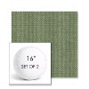Picture of Source Sencha | Set of 2 | 16" Sunbrella Boxed Round Outdoor Throw Pillows with Premium Inserts