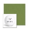 Picture of Spectrum Cilantro | Set of 2 | 16" Sunbrella Boxed Round Outdoor Throw Pillows with Premium Inserts