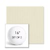 Picture of Spectrum Eggshell | Set of 2 | 16" Sunbrella Boxed Round Outdoor Throw Pillows with Premium Inserts