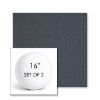 Picture of Switch Denim | Set of 2 | 16" Sunbrella Boxed Round Outdoor Throw Pillows with Premium Inserts