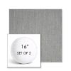 Picture of Switch Silver | Set of 2 | 16" Sunbrella Boxed Round Outdoor Throw Pillows with Premium Inserts