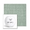 Picture of Tailored Spa | Set of 2 | 16" Sunbrella Boxed Round Outdoor Throw Pillows with Premium Inserts