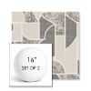 Picture of Territory Tin | Set of 2 | 16" Sunbrella Boxed Round Outdoor Throw Pillows with Premium Inserts