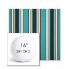Picture of Token Surfside | Set of 2 | 16" Sunbrella Boxed Round Outdoor Throw Pillows with Premium Inserts