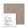 Picture of Undercurrent Sand | Set of 2 | 16" Sunbrella Boxed Round Outdoor Throw Pillows with Premium Inserts