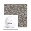 Picture of Undercurrent Storm | Set of 2 | 16" Sunbrella Boxed Round Outdoor Throw Pillows with Premium Inserts