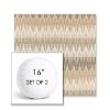 Picture of Valley Dune | Set of 2 | 16" Sunbrella Boxed Round Outdoor Throw Pillows with Premium Inserts