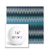 Picture of Valley Lagoon | Set of 2 | 16" Sunbrella Boxed Round Outdoor Throw Pillows with Premium Inserts