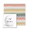 Picture of Valley Sedona | Set of 2 | 16" Sunbrella Boxed Round Outdoor Throw Pillows with Premium Inserts
