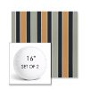 Picture of Varsity Sherbert Shibori | Set of 2 | 16" Sunbrella Boxed Round Outdoor Throw Pillows with Premium Inserts
