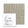 Picture of Vista Seasalt | Set of 2 | 16" Sunbrella Boxed Round Outdoor Throw Pillows with Premium Inserts