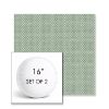 Picture of Wadi Tortuga | Set of 2 | 16" Sunbrella Boxed Round Outdoor Throw Pillows with Premium Inserts