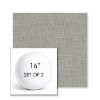 Picture of Willa Celery | Set of 2 | 16" Sunbrella Boxed Round Outdoor Throw Pillows with Premium Inserts