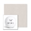 Picture of Willa Cloud | Set of 2 | 16" Sunbrella Boxed Round Outdoor Throw Pillows with Premium Inserts