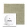 Picture of Willa Moss | Set of 2 | 16" Sunbrella Boxed Round Outdoor Throw Pillows with Premium Inserts