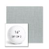 Picture of Willa Seaglass | Set of 2 | 16" Sunbrella Boxed Round Outdoor Throw Pillows with Premium Inserts