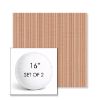Picture of William Petal | Set of 2 | 16" Sunbrella Boxed Round Outdoor Throw Pillows with Premium Inserts