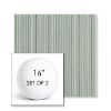 Picture of William Rosemary | Set of 2 | 16" Sunbrella Boxed Round Outdoor Throw Pillows with Premium Inserts