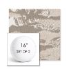 Picture of Yama Fuji | Set of 2 | 16" Sunbrella Boxed Round Outdoor Throw Pillows with Premium Inserts