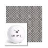 Picture of Yardly Hydrangea | Set of 2 | 16" Sunbrella Boxed Round Outdoor Throw Pillows with Premium Inserts