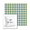 Picture of Above Mantis | Set of 2 | 18" Sunbrella Boxed Square Outdoor Throw Pillows with Premium Inserts