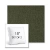 Picture of Abstraction Juniper | Set of 2 | 18" Sunbrella Boxed Square Outdoor Throw Pillows with Premium Inserts