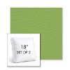 Picture of Canvas Ginkgo | Set of 2 | 18" Sunbrella Boxed Square Outdoor Throw Pillows with Premium Inserts