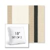 Picture of Canyon Verdon | Set of 2 | 18" Sunbrella Boxed Square Outdoor Throw Pillows with Premium Inserts