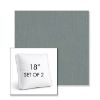 Picture of Cast Seaglass | Set of 2 | 18" Sunbrella Boxed Square Outdoor Throw Pillows with Premium Inserts