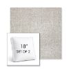 Picture of Chartres Silk | Set of 2 | 18" Sunbrella Boxed Square Outdoor Throw Pillows with Premium Inserts