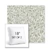 Picture of Exquisite Aloe | Set of 2 | 18" Sunbrella Boxed Square Outdoor Throw Pillows with Premium Inserts