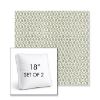 Picture of Lopi Bud | Set of 2 | 18" Sunbrella Boxed Square Outdoor Throw Pillows with Premium Inserts