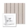 Picture of Mixi Wren | Set of 2 | 18" Sunbrella Boxed Square Outdoor Throw Pillows with Premium Inserts