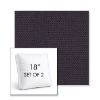 Picture of Natte Cosmos | Set of 2 | 18" Sunbrella Boxed Square Outdoor Throw Pillows with Premium Inserts